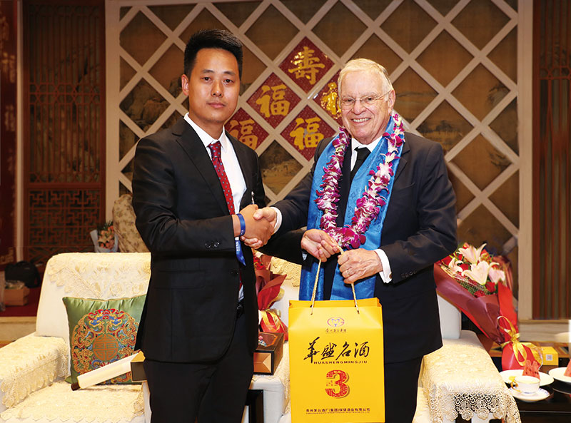 涂宸豪和哥斯达黎加前总统罗德里格斯